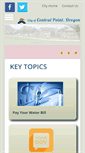 Mobile Screenshot of centralpointoregon.gov